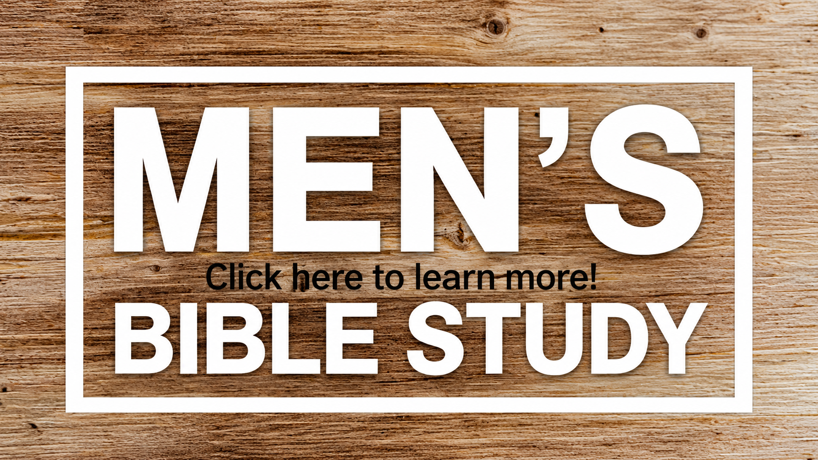Men's Bible Study at Maranatha Baptist Fellowship